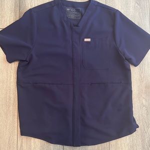 Figs Navy Limited Ed. Scrub Top
